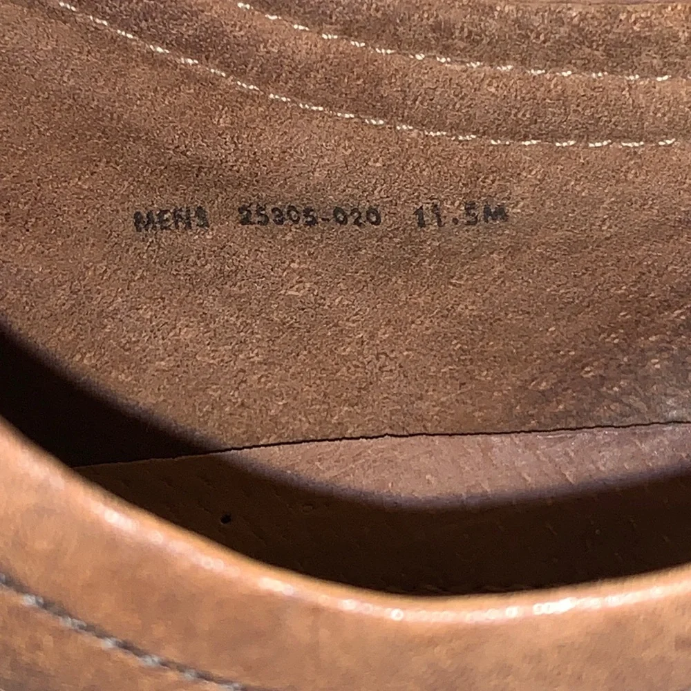 Stacy Adams Men's Brown Leather Lace-Up Dress Shoes